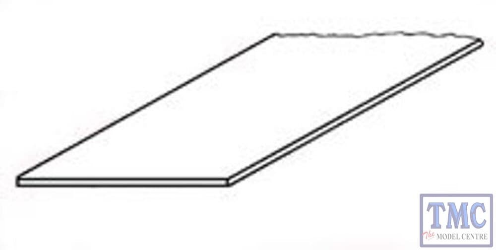 0310 Slaters 0.010 (0.25mm) x 297mm x 210mm Plastiglaz Clear Sheet