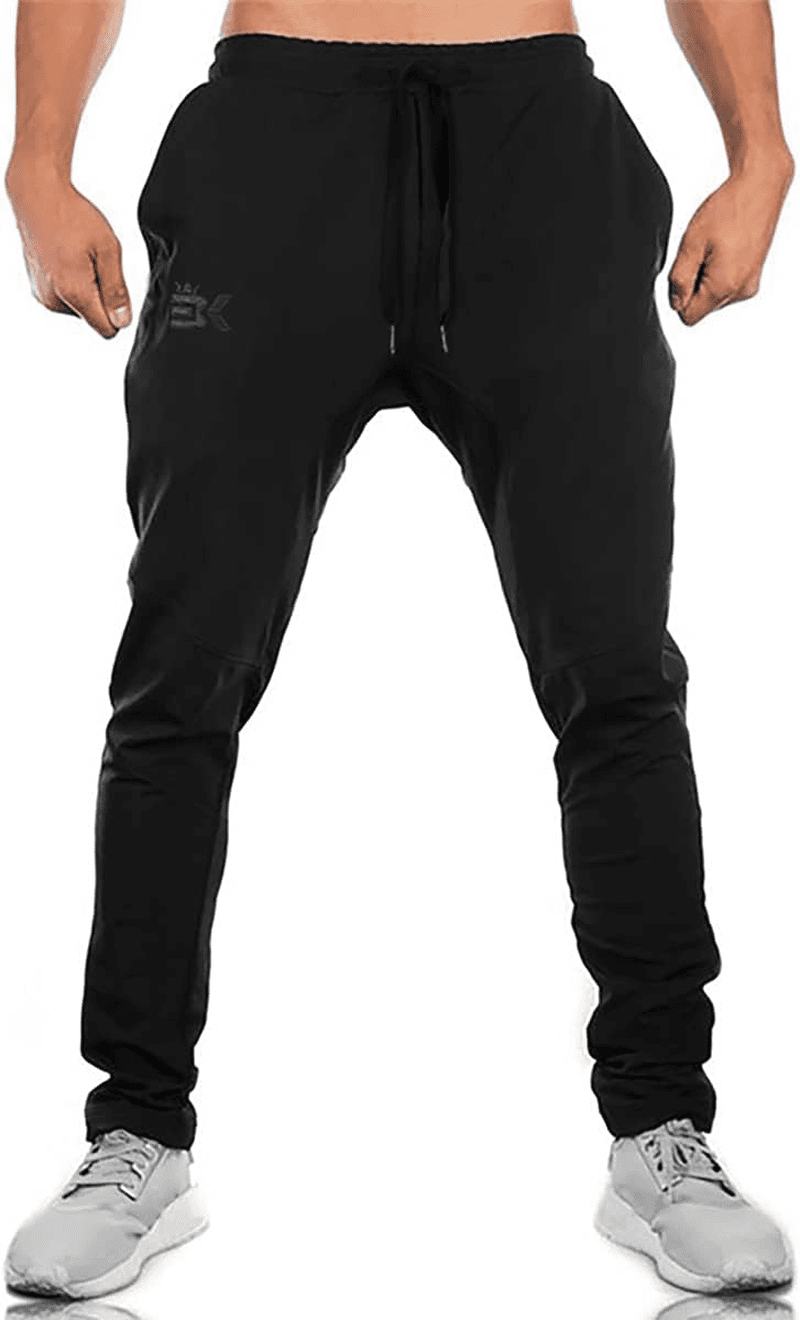 Mens Gym Joggers Sweatpants| Causal Slim Fit Running Trousers Tracksuit Jogging view 2