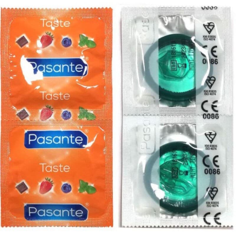 PASANTE - Mint Flavor Condoms Pack Of 144 Units