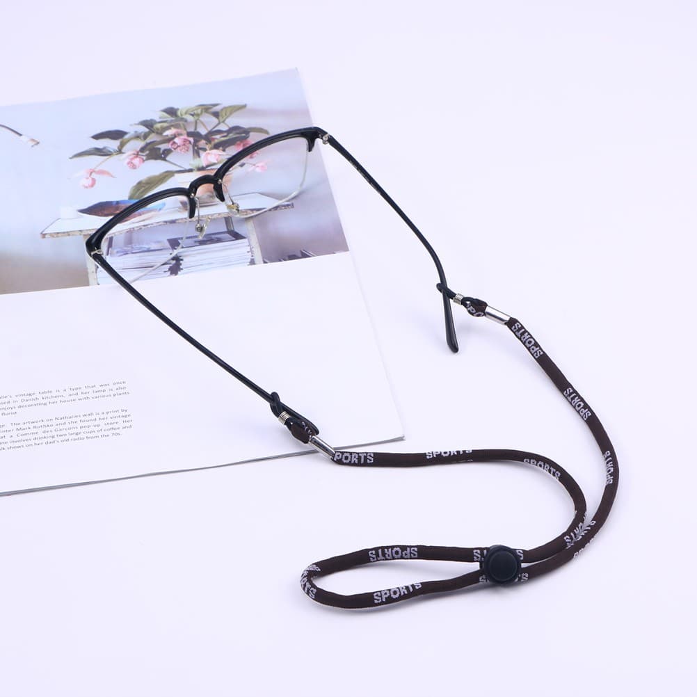 4 Pcs Fixed Anti Lost Chain Sports Glasses Rope Adjustable Anti Lost Belt