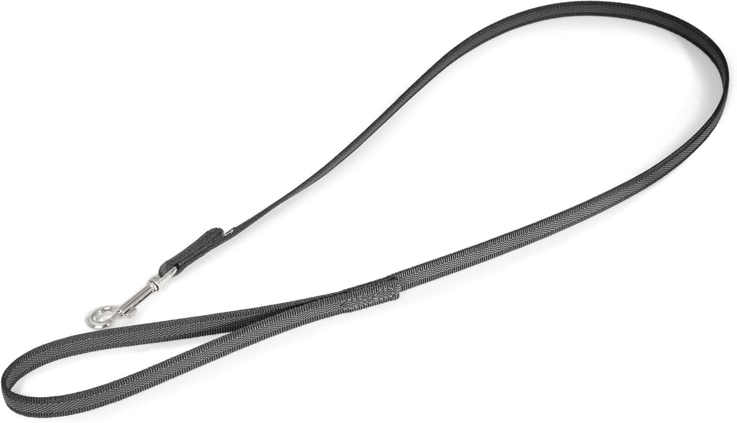 Color and Gray Super-Grip Leash with Handle| 14 mm x 1,2 m| Black-Gray view 2