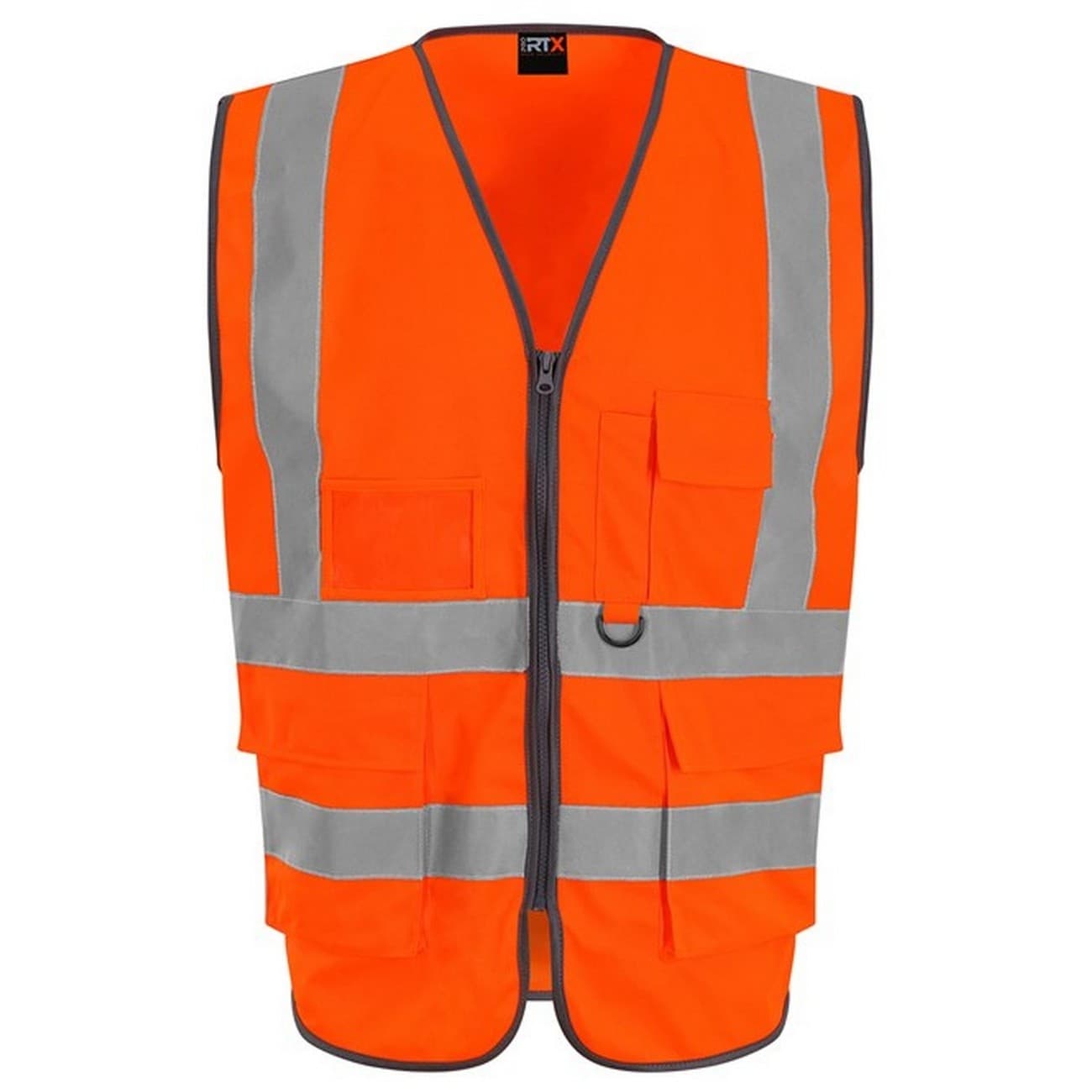 Pro RTX High Visibility Unisex Adults Executive WaistcoatXL Hi Vis Orange  RW766