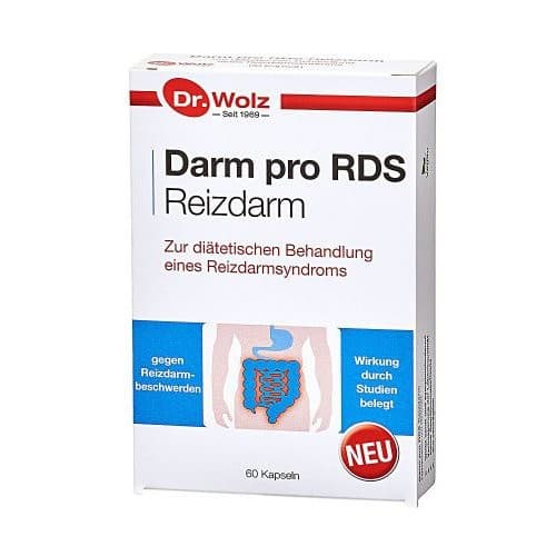 Dr. Wolz Darm Pro RDS Reizdarm Dietary Supplement for Digestive Health| 60 Cap
