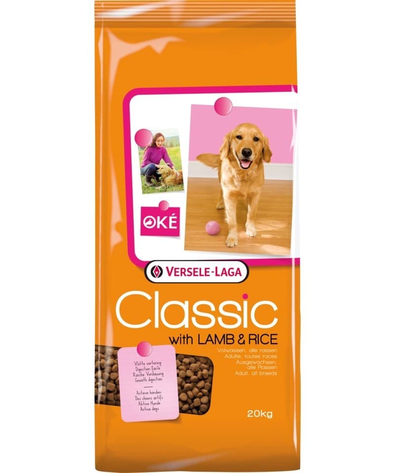 5410340380178 VERSELE-LAGA Classic Lamb and Rice - dry dog food - 20 kg VERSELE-LA