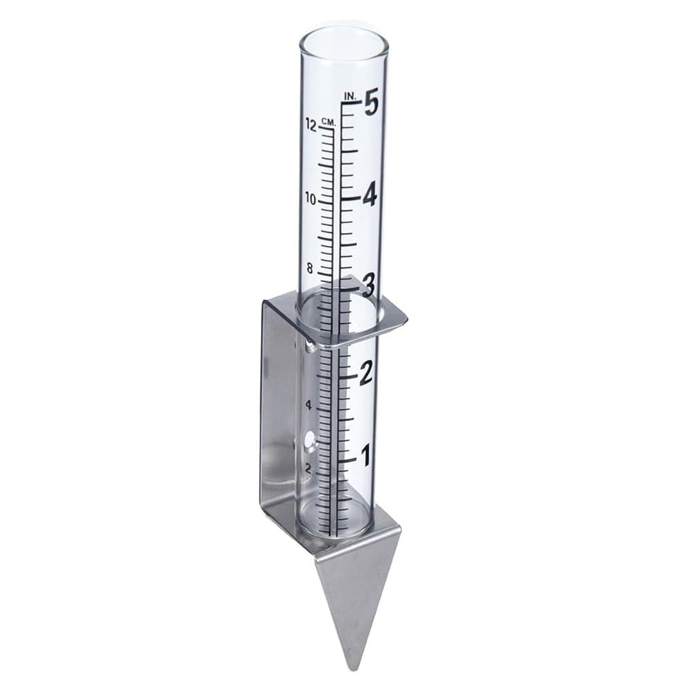5 Inch Capacity Rain  Outdoor with Tube,2 in 1 Stainless Steel Holder -6710