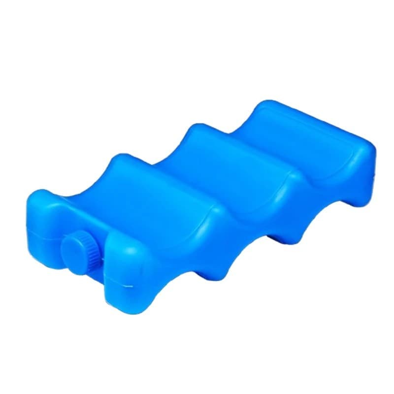Reusable Ice Pack - Insulated Contoured Freezer Pack for Breastmilk Storage