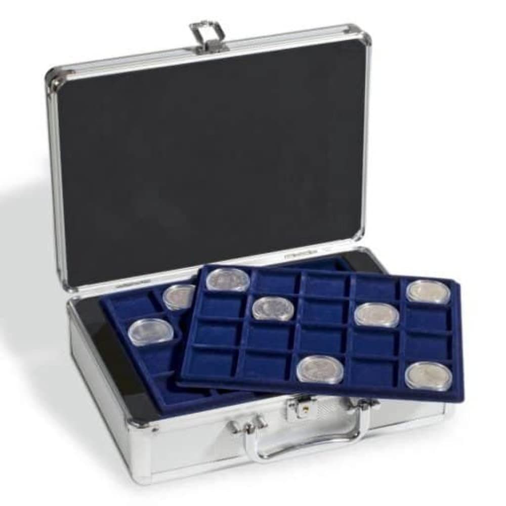 Leuchtturm - Cargo S6 Coin Case for 120x 10 and 20 Euro Coins in Ca... NEW