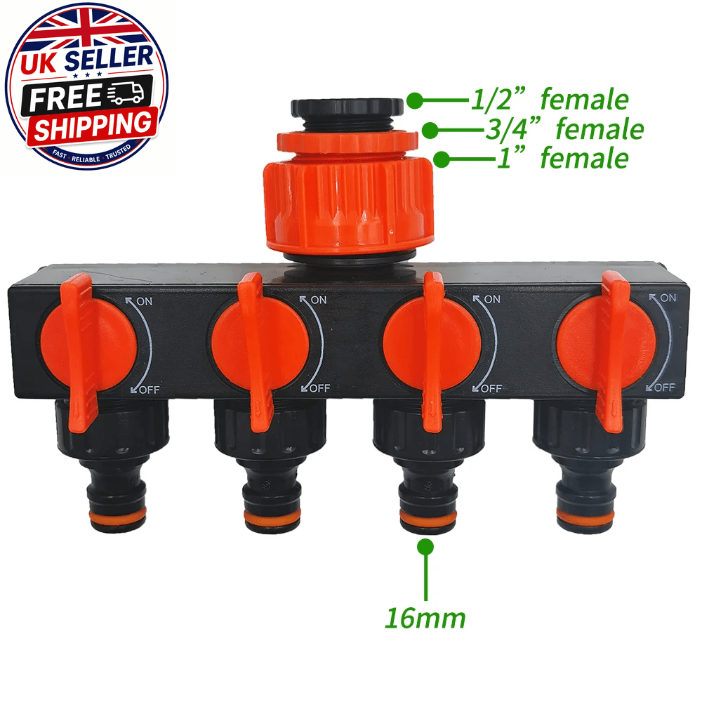 5M-50M Garden Misting Cooling System 1/4'' Drip Irrigation Outdoor Watering Bras