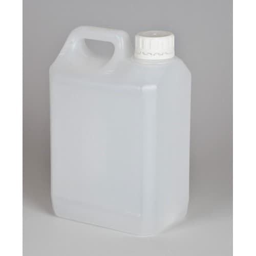 5000ml (5 Litre) Natural Plastic Jerry Can and Tamper Evident Cap ANY AMOUNT