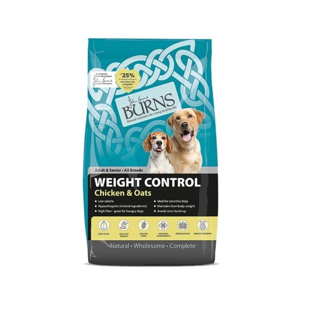 Burns 6kg Weight Control Chicken and Oats Senior Dog Food