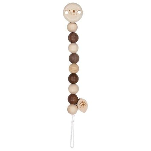 Wooden Baby Soother Chain Elephant Clip On Childrens Toddler Accessory