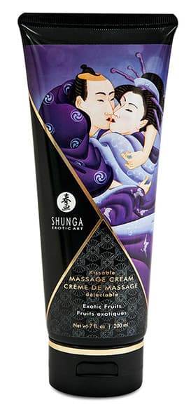 Shunga Massage Cream Kissable 200ml Oil Aphrodisiac Love Erotic Art