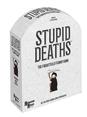University Games - 6085 Stupid Deaths Board Game - Non-book item - J245z