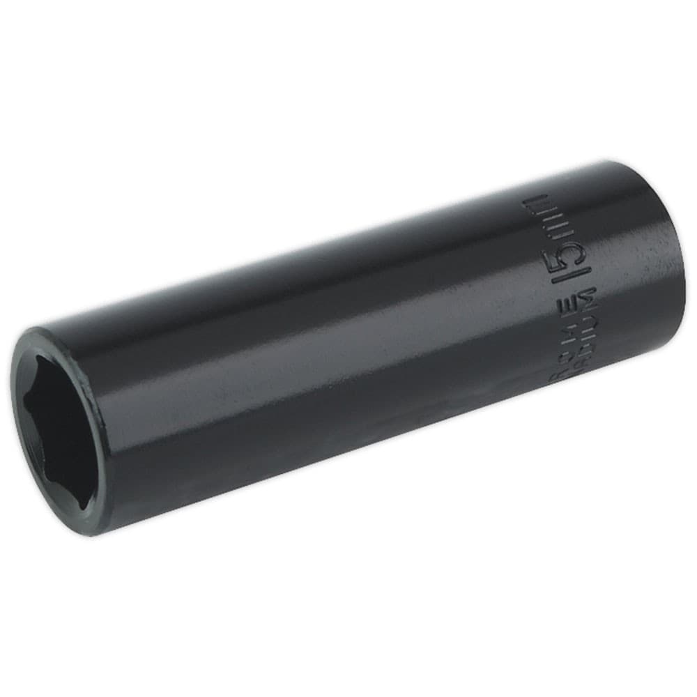 Sealey Impact Socket 15mm Deep 1/2\"sq Drive