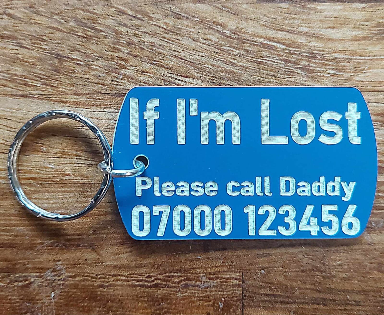 Lost Child Emergency Contact Fob Lost Children ID