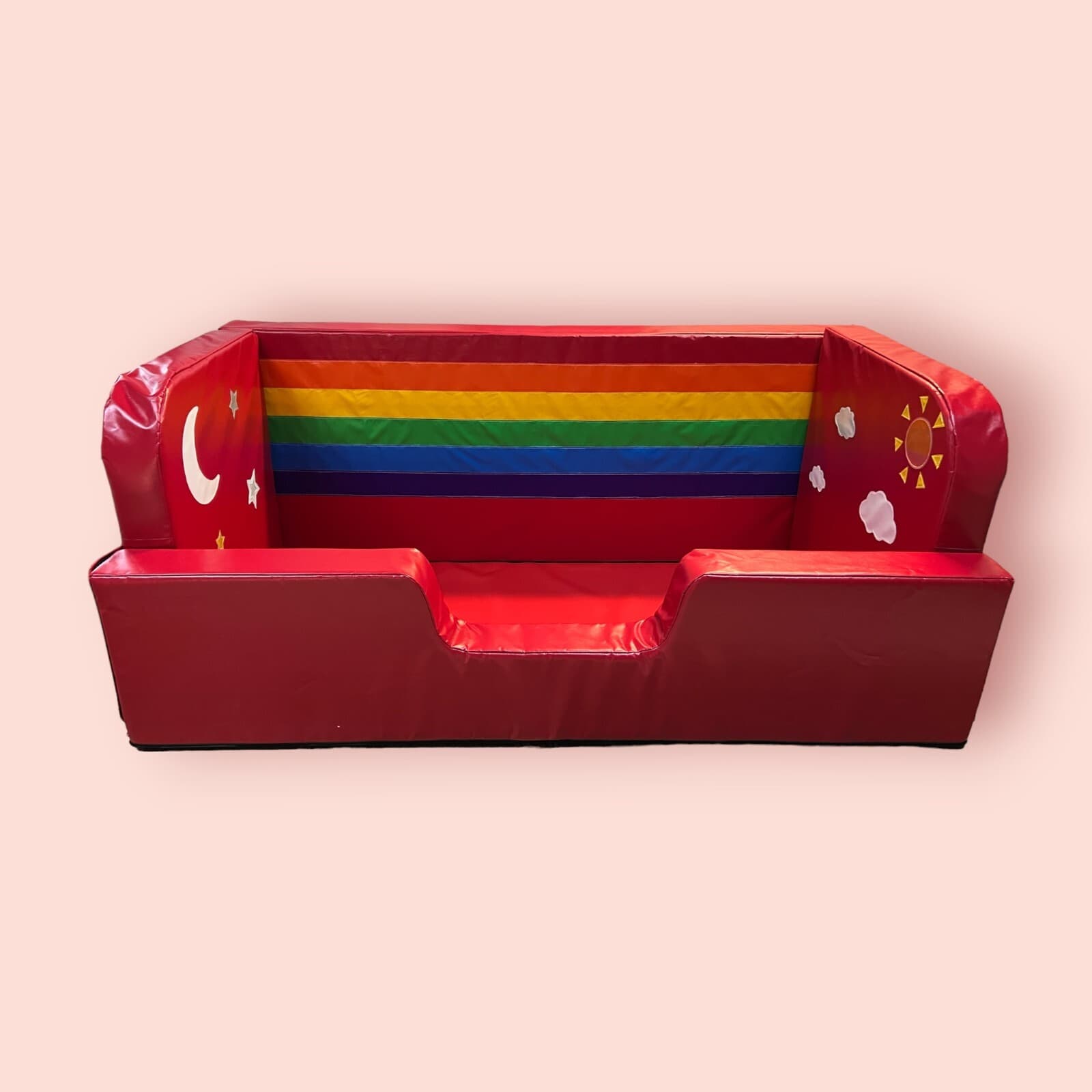 Low Bed Safe Surround Padding with high back walls and sides