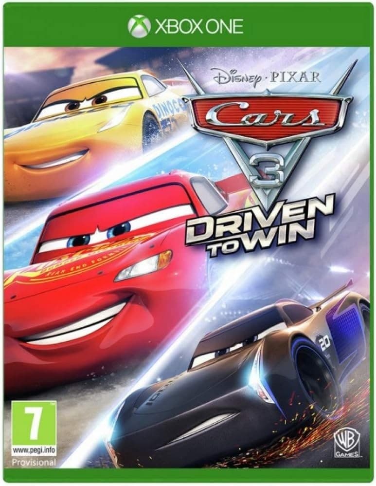 Cars 3: Driven to Win Juego Fisico para Consola Microsoft Xbox One