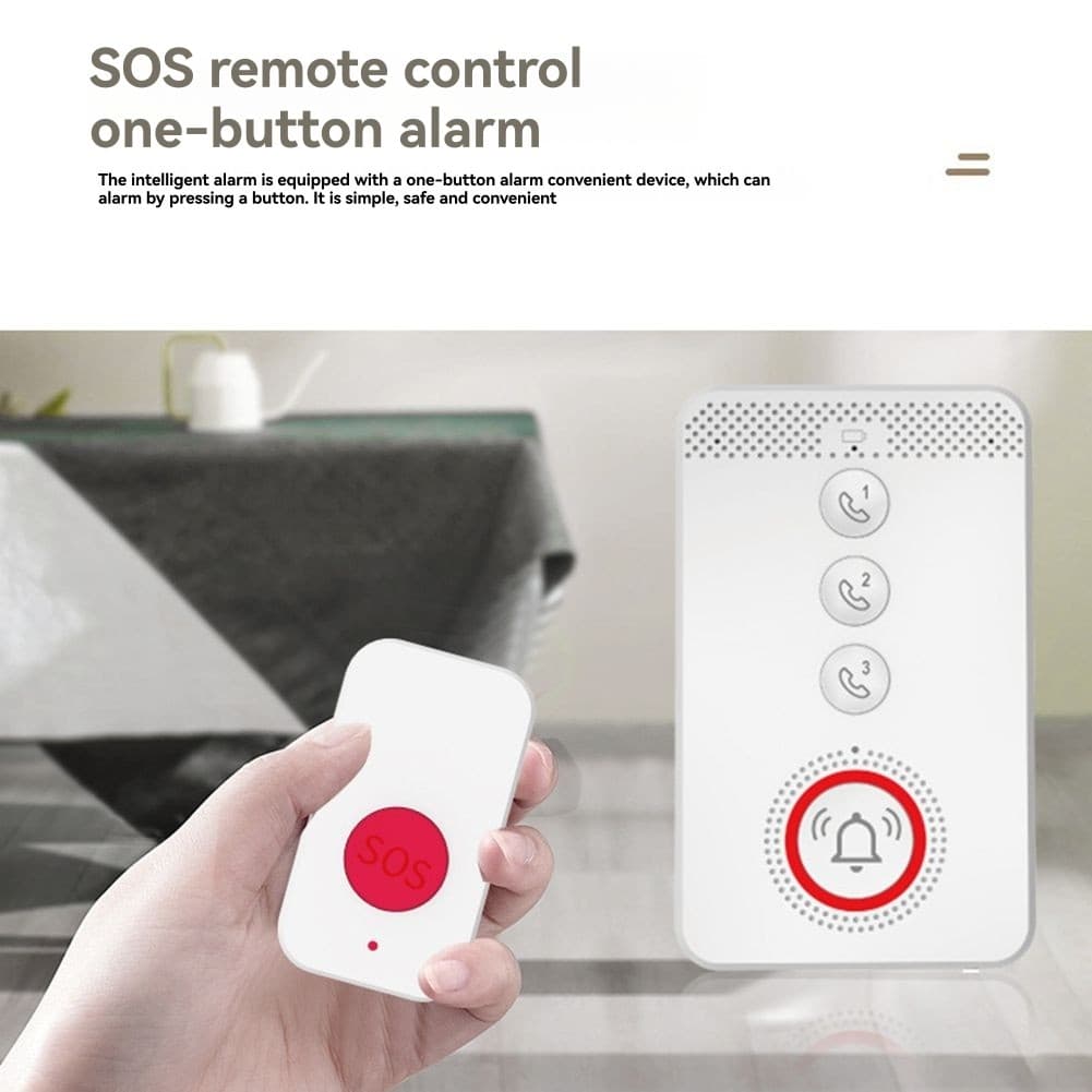 4G SIM SOS Emergency Call Alarm Panic Button GSM Voice Phone for Seniors2034 view 2