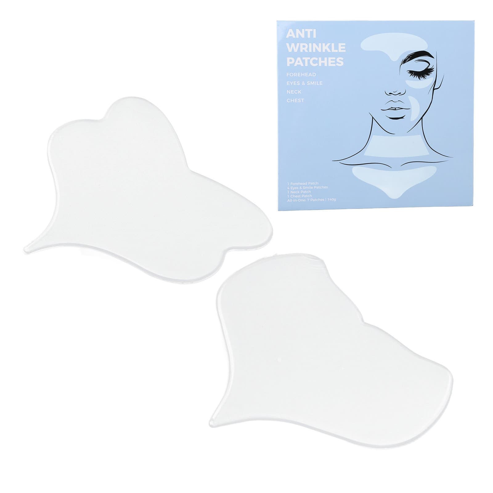 Chest Wrinkle Pads Sleeping Reusable Firming Beauty T Shaped Silicone Chest HOT