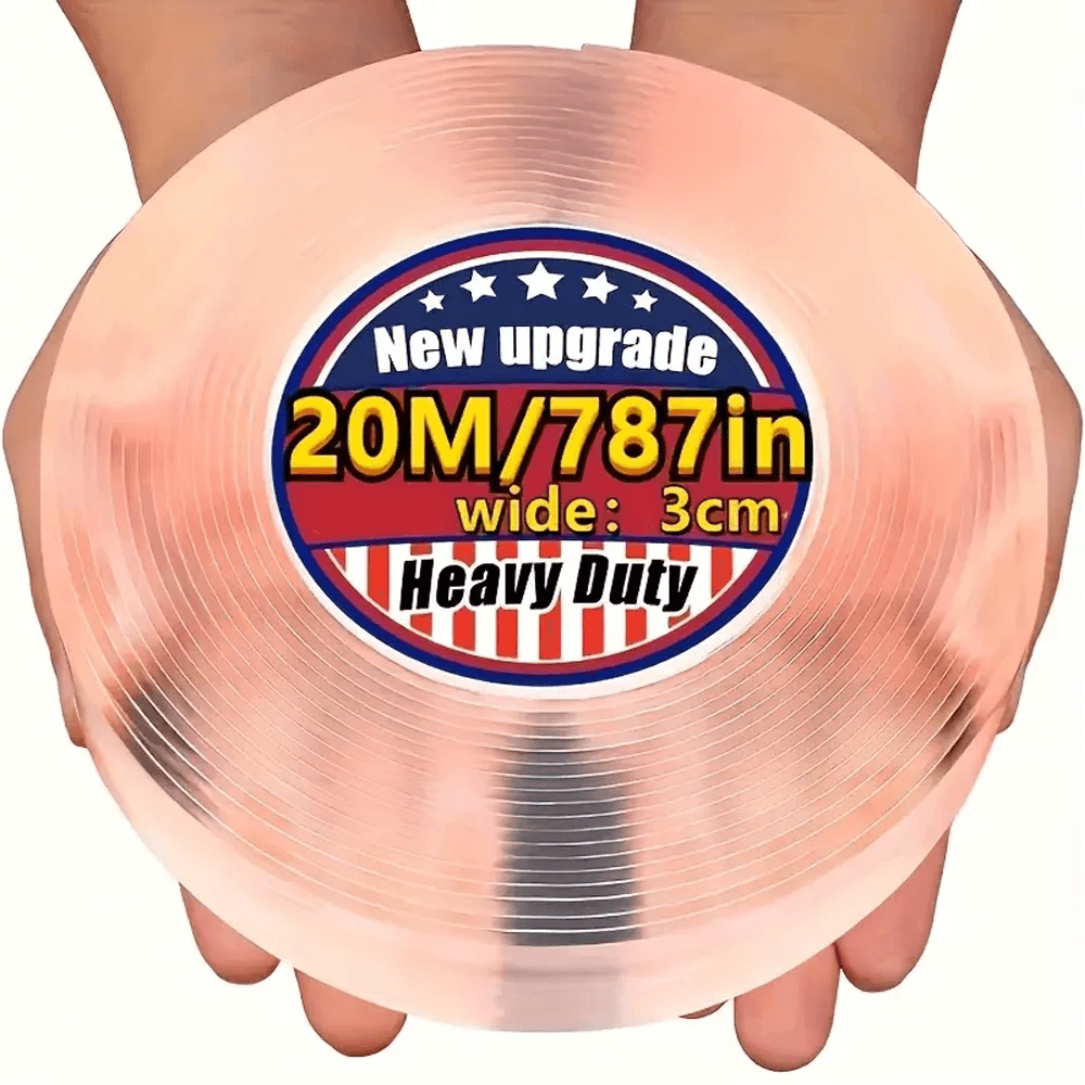 1-20M Nano Double-Sided Tape Strong Adhesive Transparent Doble Side 3M Strips Wa