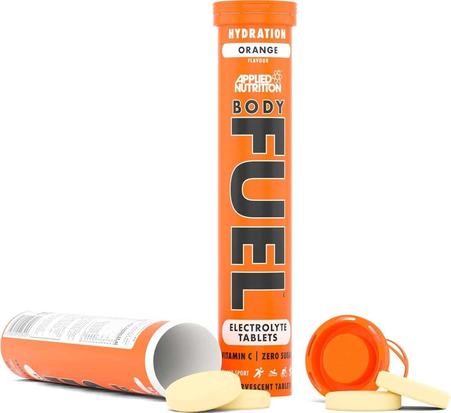 BodyFuel Hydration Tablets Electrolytes and Vitamin C - Mix and Match 60 Tablets