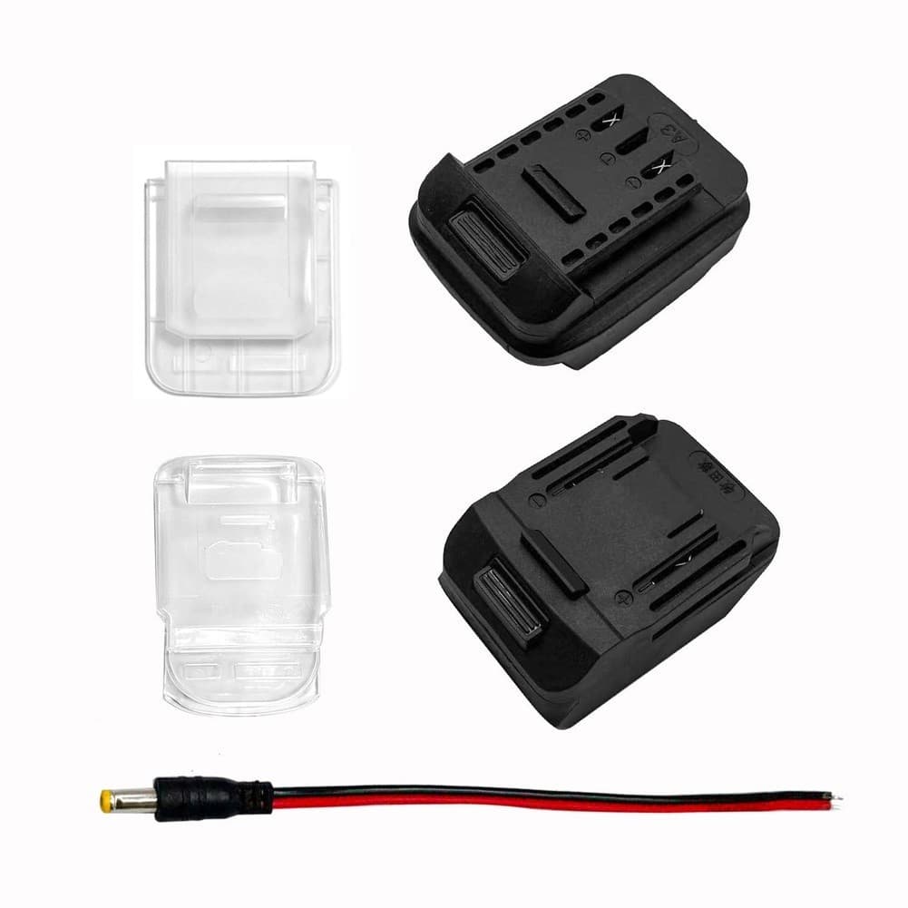 For Battery Converter Adapter With DC-Connector Dust Cover For Dayi For BL1830