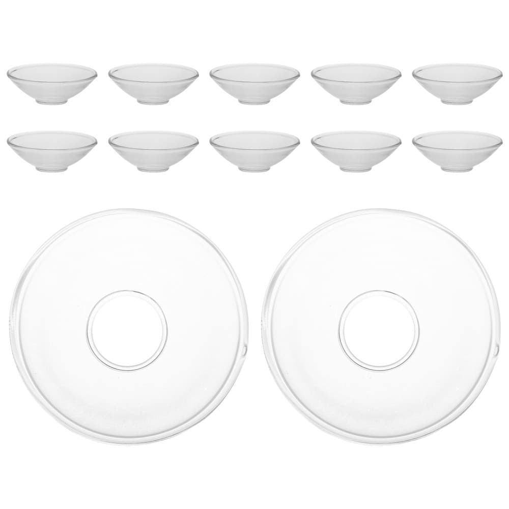 12Pcs Candle Drop Protector Candlestick Wax Catcher Drip Protectors