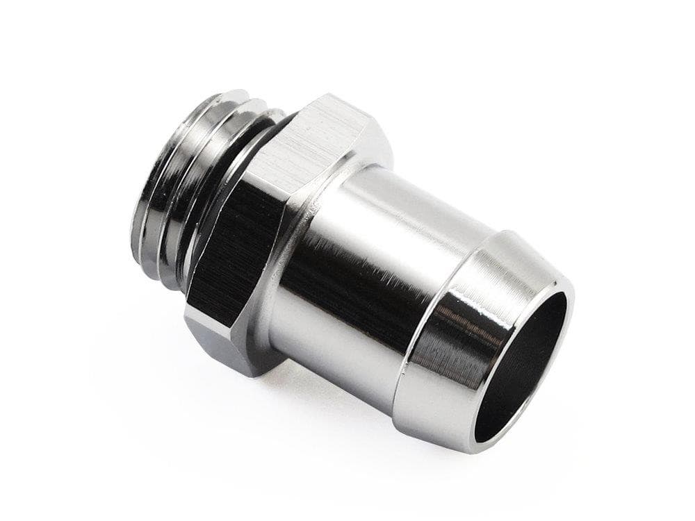 XSPC 1/4 BSPP - 1/2 Hose Tail XSPC - Chrome2