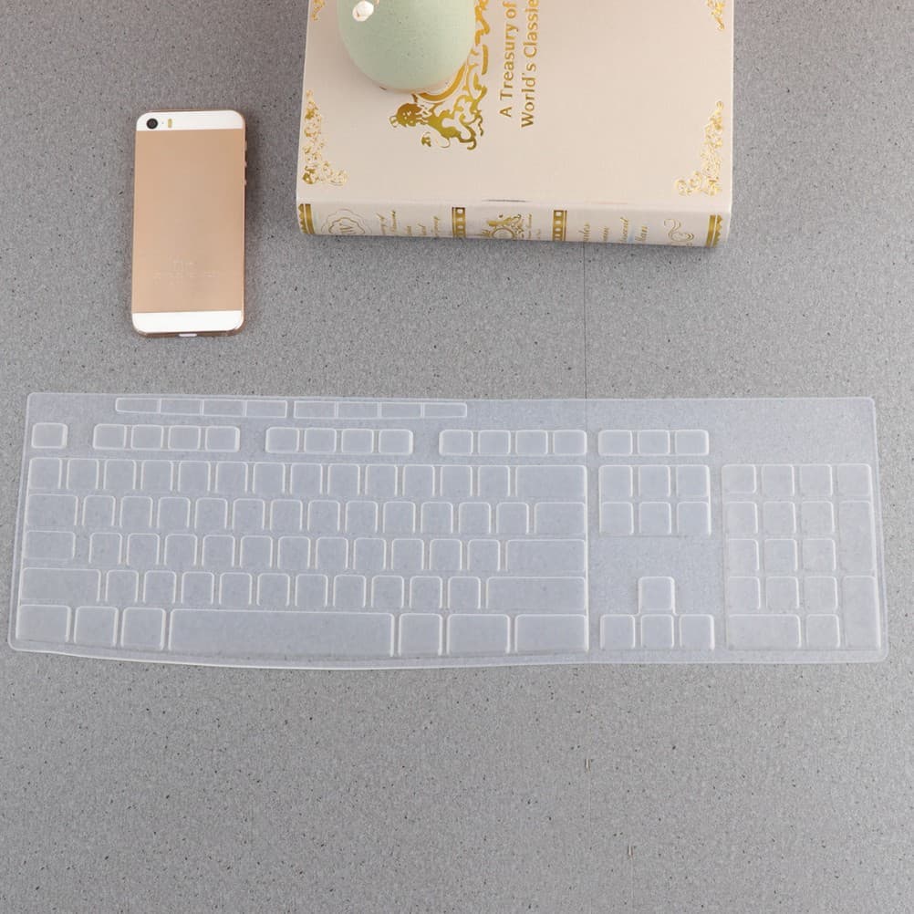 Universal Keyboard Cover Clear Silicone Mat Covers for Computer Keyboards
