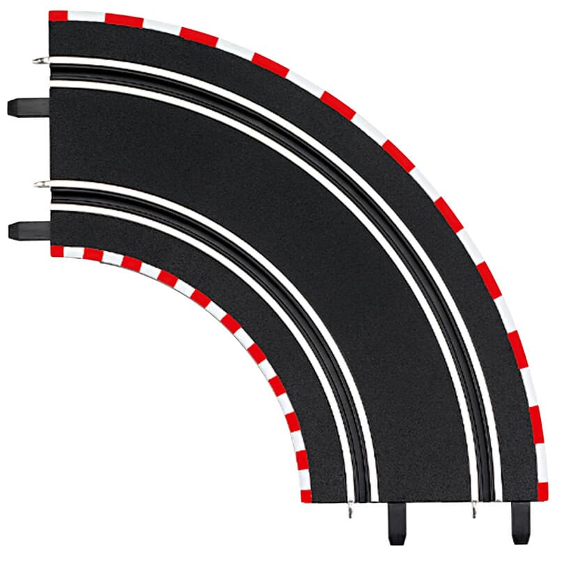 Carrera GO Curve 90 Degrees (2 pcs) Slot Car Accessories Racetrack CARRERA