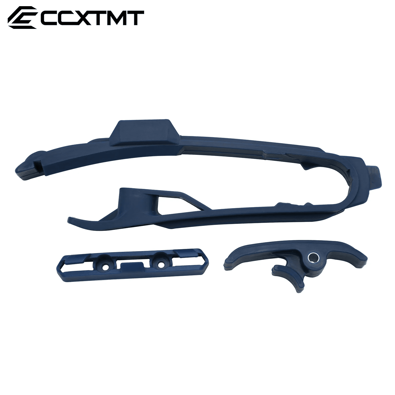Motorcycle Swingarm Chain Slider Kit Chain Guide Brake Hose Clamp for KTM SXF250