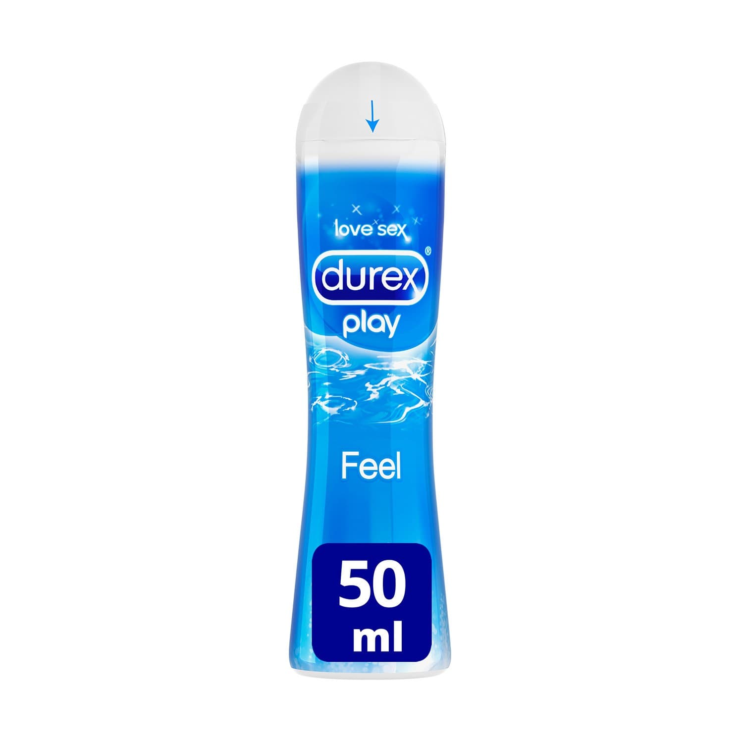 Durex Play Feel Lubricant Gel 50ml Water-Based Gel for Smooth Glide Pleasure