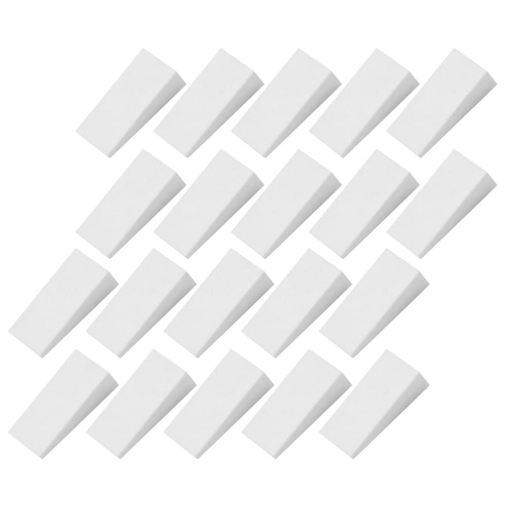 50 Pcs Sponge Holder for Kitchen Sink Triangle Makeup Puff Supple