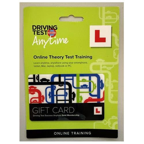 Driving Test Gift Card Learn to Drive Online Theory Hazard Perception RRP £15