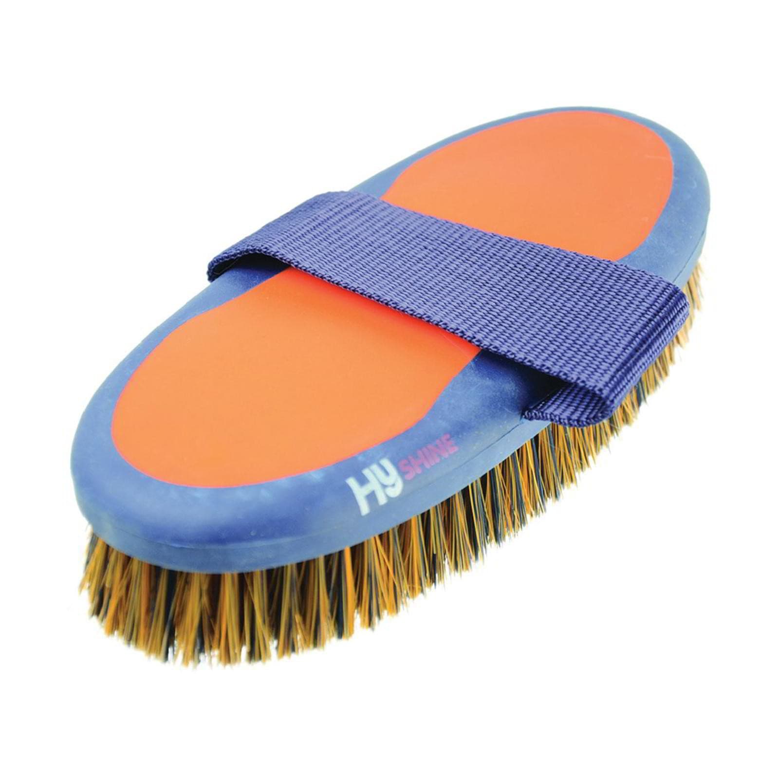 HySHINE Pro Groom Body Brush - Navy/Orange - Choose Colour