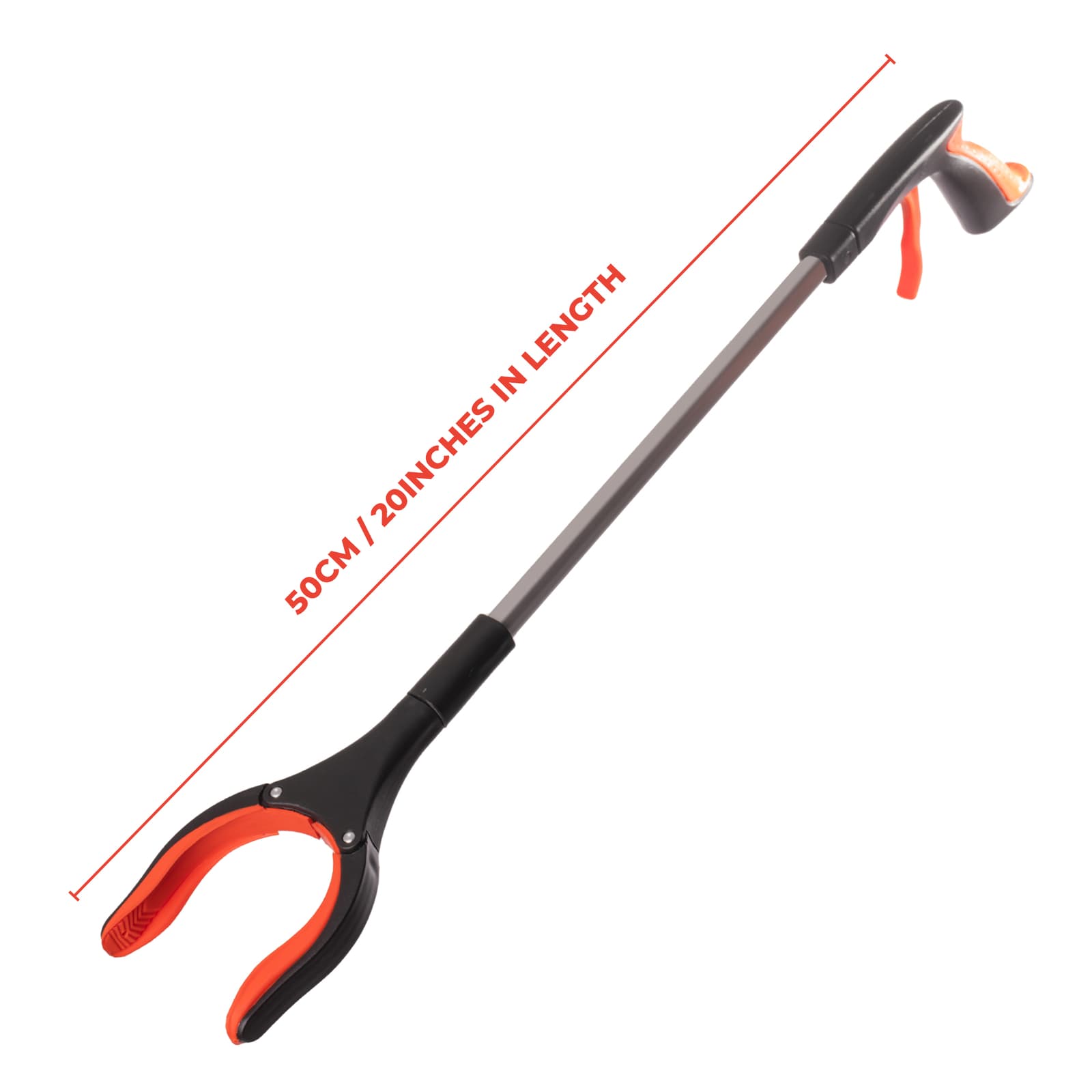 GroundMaster Aluminium Litter Picker | Heavy Duty Rubbish Pick Up Grabber Tool