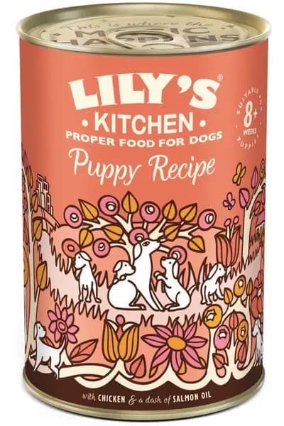 Chicken Dinner for Puppies 400g (Lilys Kitchen)