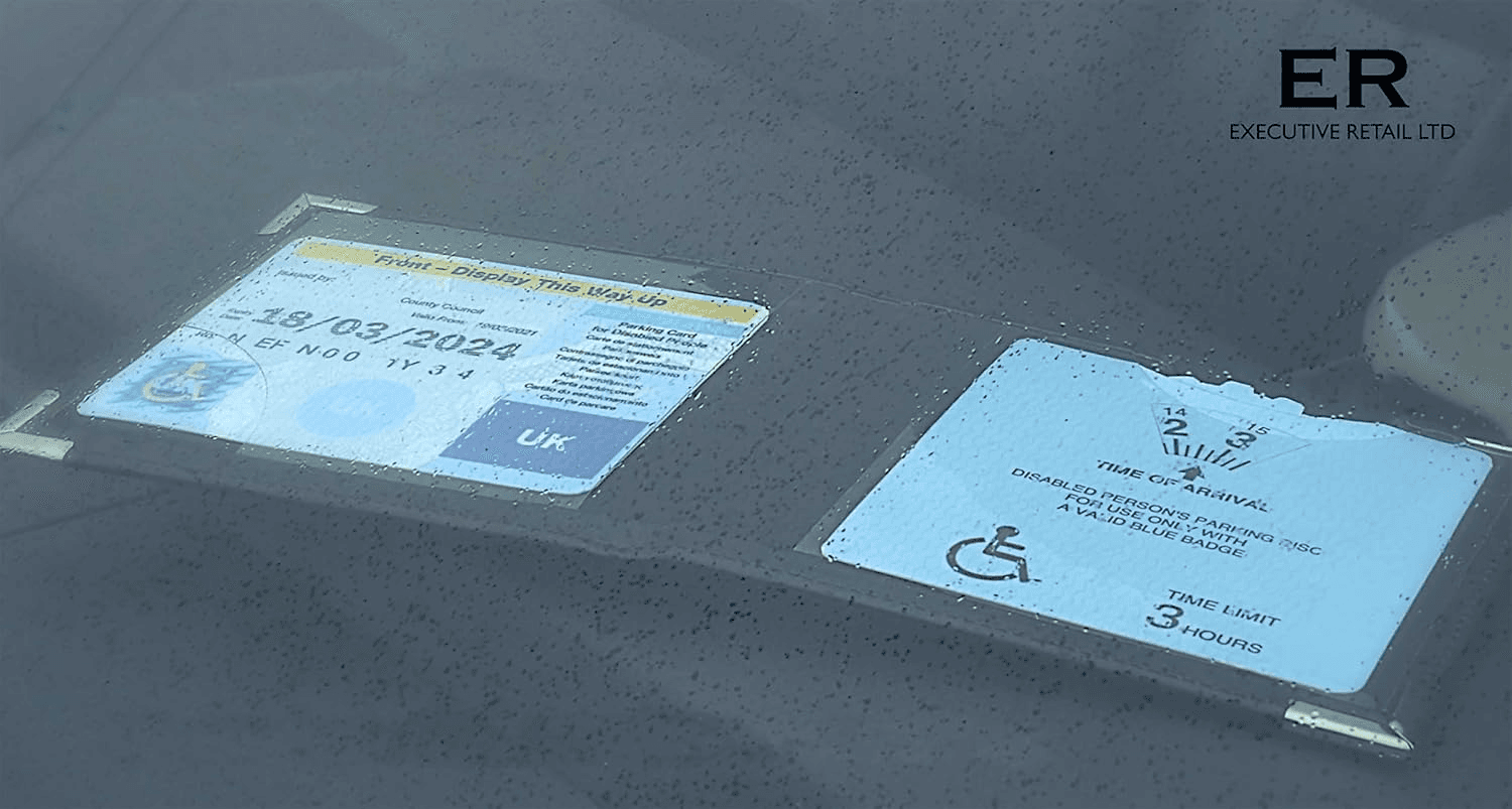 Disabled Blue Badge and Timer Holder - Blue Badge Wallet for Car - Disability Pa view 2