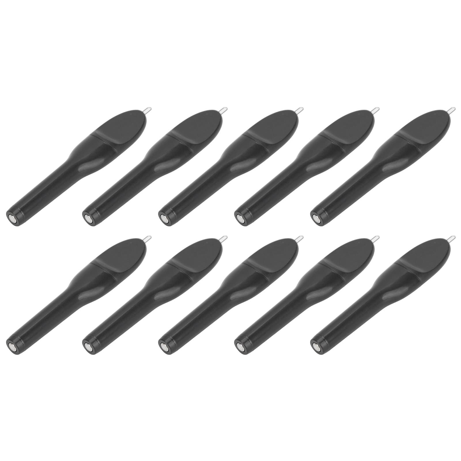 10pcs Hearing Aid Cleaning Brush Hearing Amplifier Brushes with Loop and Magnet view 2