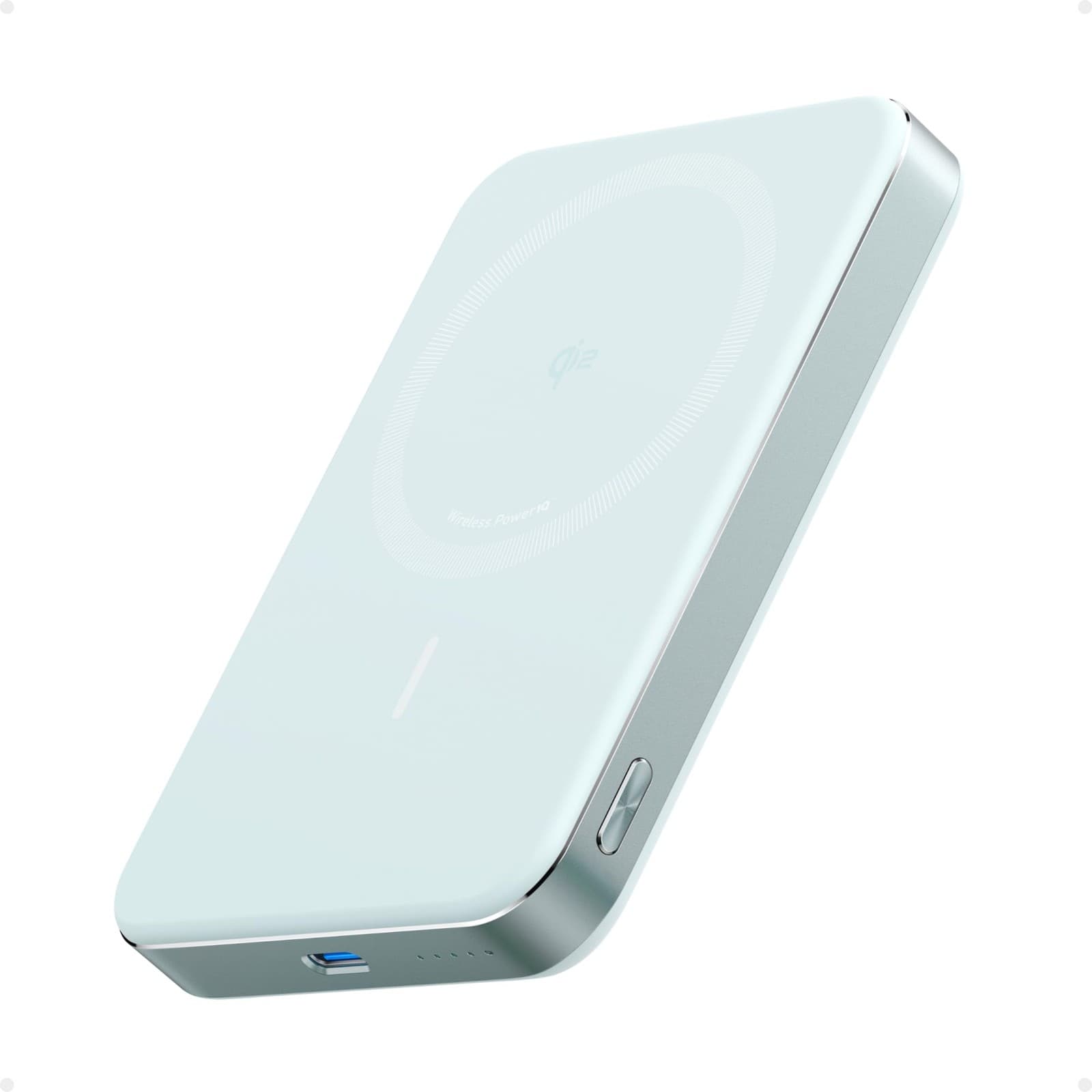 Anker MagGo Power Bank| Ultra-Slim 10,000mAh Magnetic 10,000mAh| Green