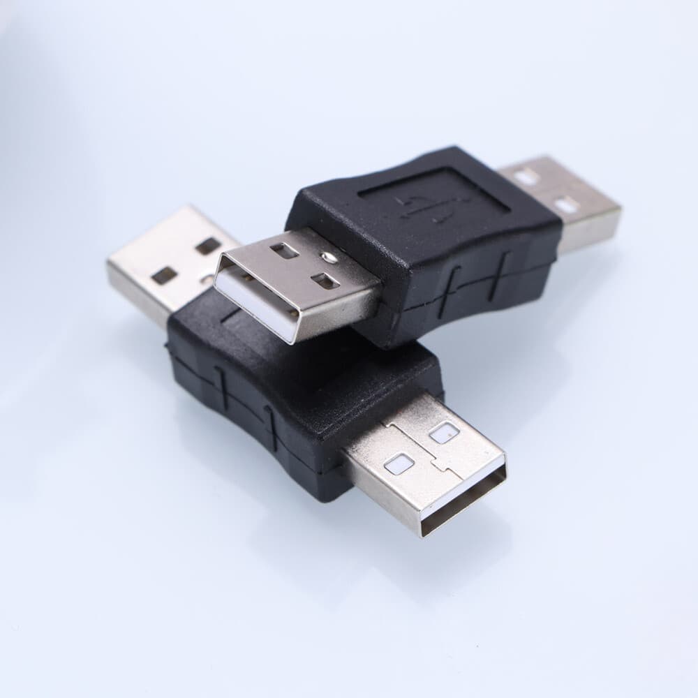 2 Pc Usb Male to Female Adapter Type Usb-c Charging Cable Connectors view 2