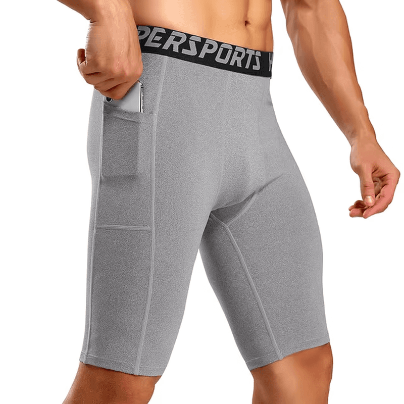 Compression Shorts Men Summer Sportswear Training Tights Gym Fitness Leggings