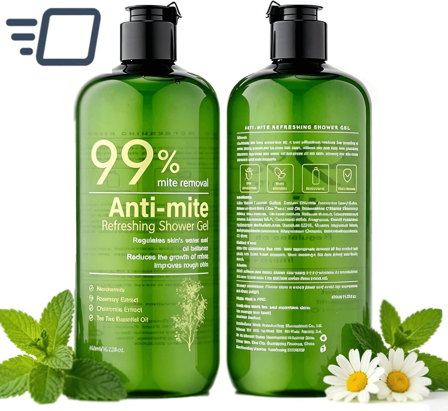 Antifungal Body Wash and Soap| Anti-Mite Shower Gel| Back Acne Remove,Antibacteri