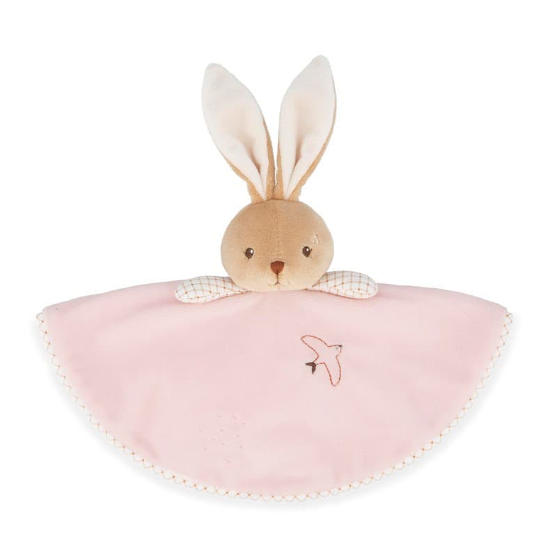 Kaloo Intemporel Doudou Round Rabbit Pink 86% Recycled Polyester Reusable Gift