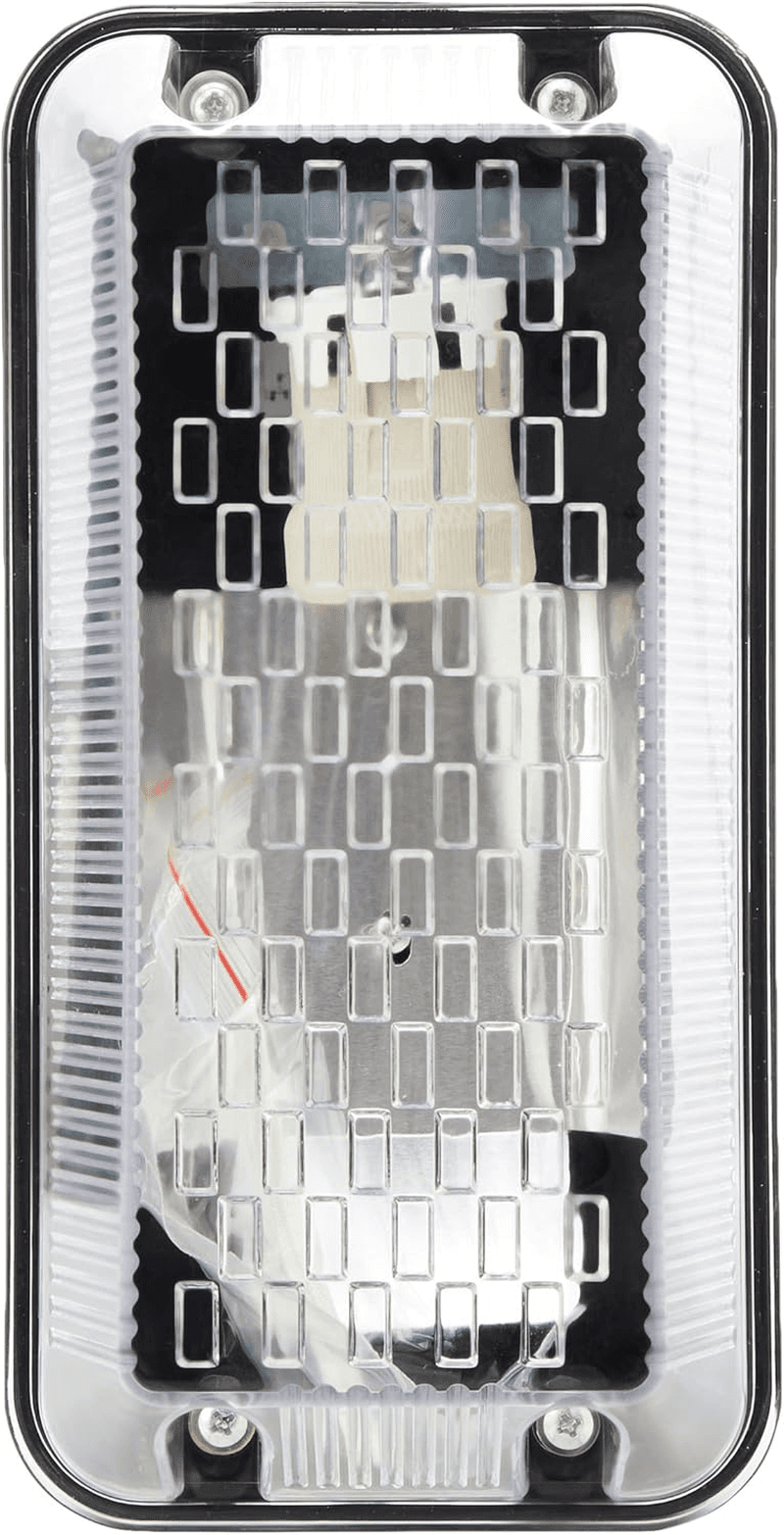 Powermaster S6354 Rectangular Bulkhead Light| 100 W| Black view 2