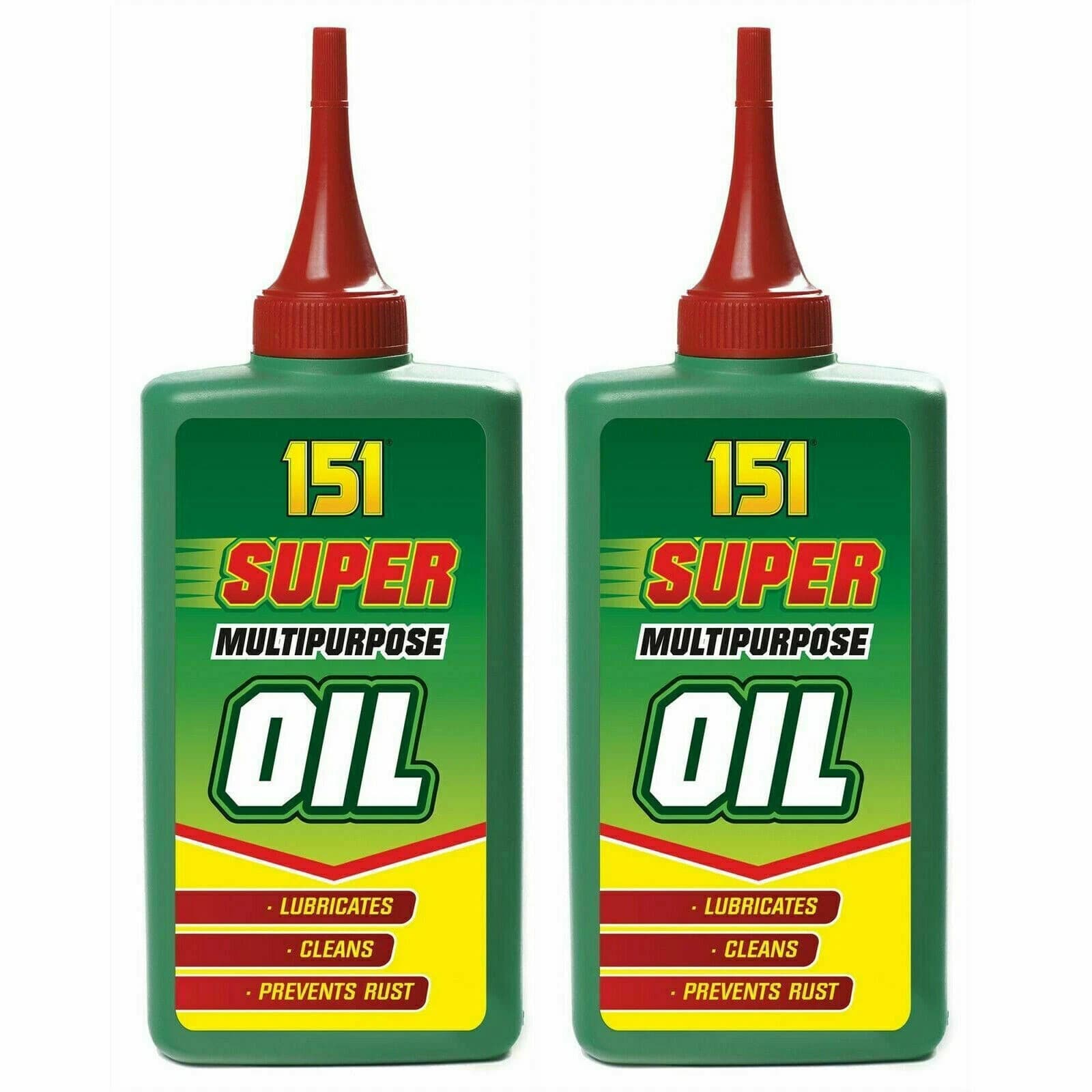 2x 151 Super Multi-Purpose 3 In 1 Oil Lubricant Prevents Rust Multipurpose 100ML