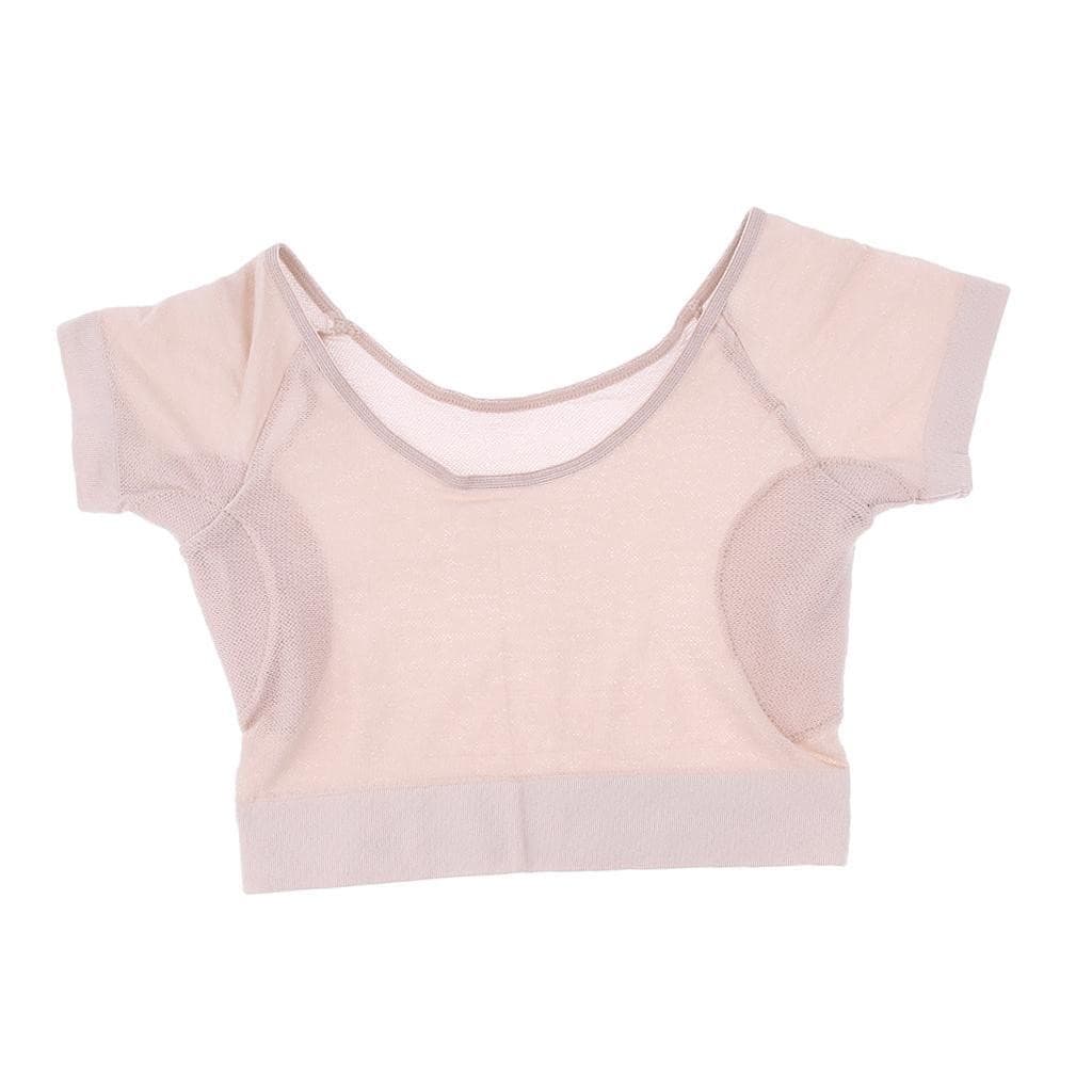 New Washable Shirt with Underarm Sweat Pads Shields Armpit Guard Absorbing