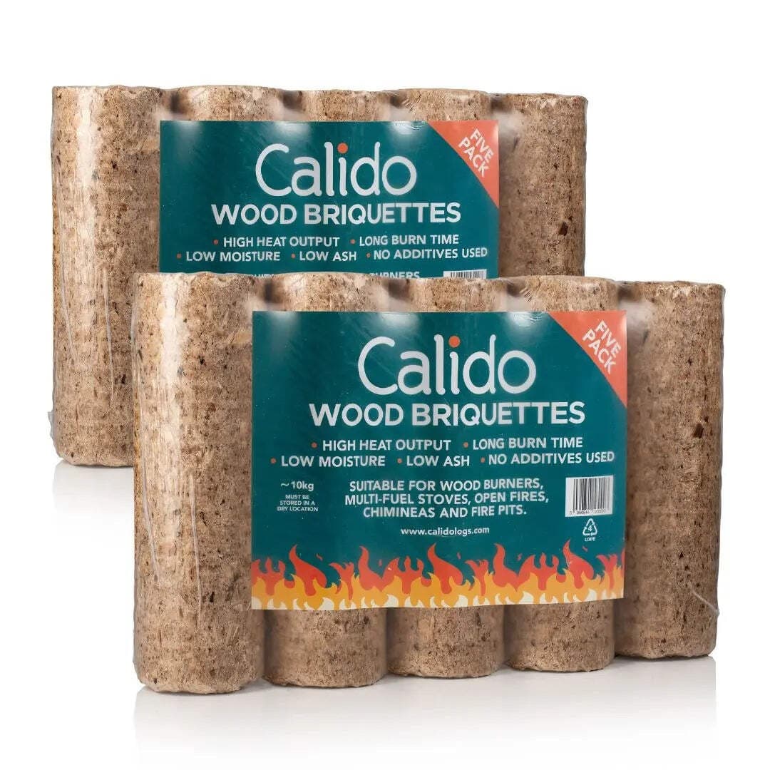 Calido Wood Briquettes Twin Pack