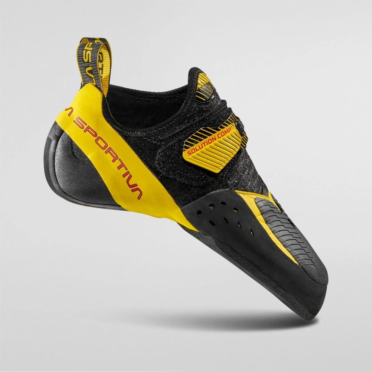 LA SPORTIVA SOLUTION COMP Climbing Shoes Black Yellow