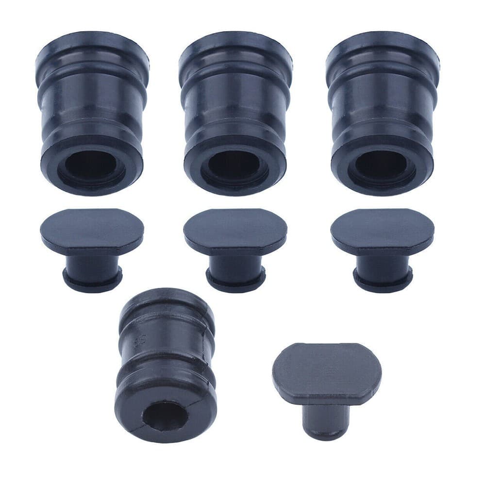 1 Set AV Mount Set Annular Buffer Accessories Black Color Practical Brand New